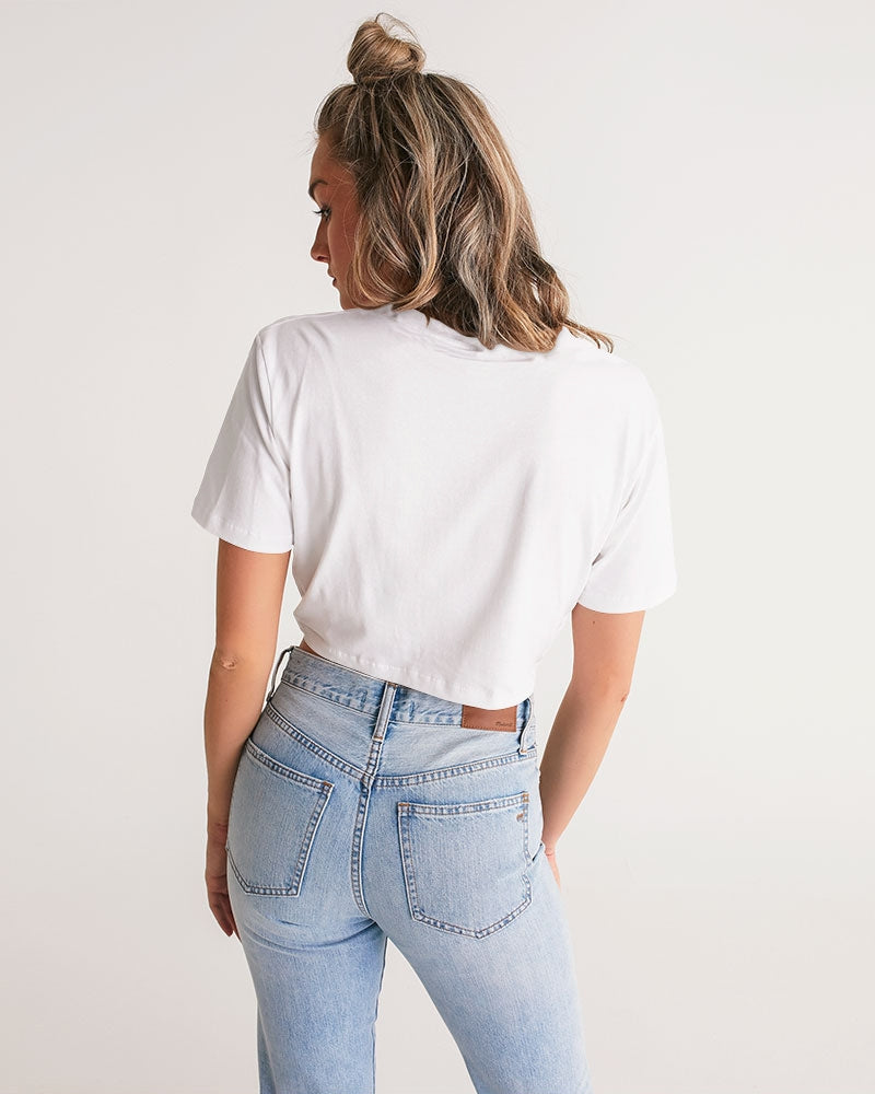 slhr clothing Women's Twist-Front Cropped Tee