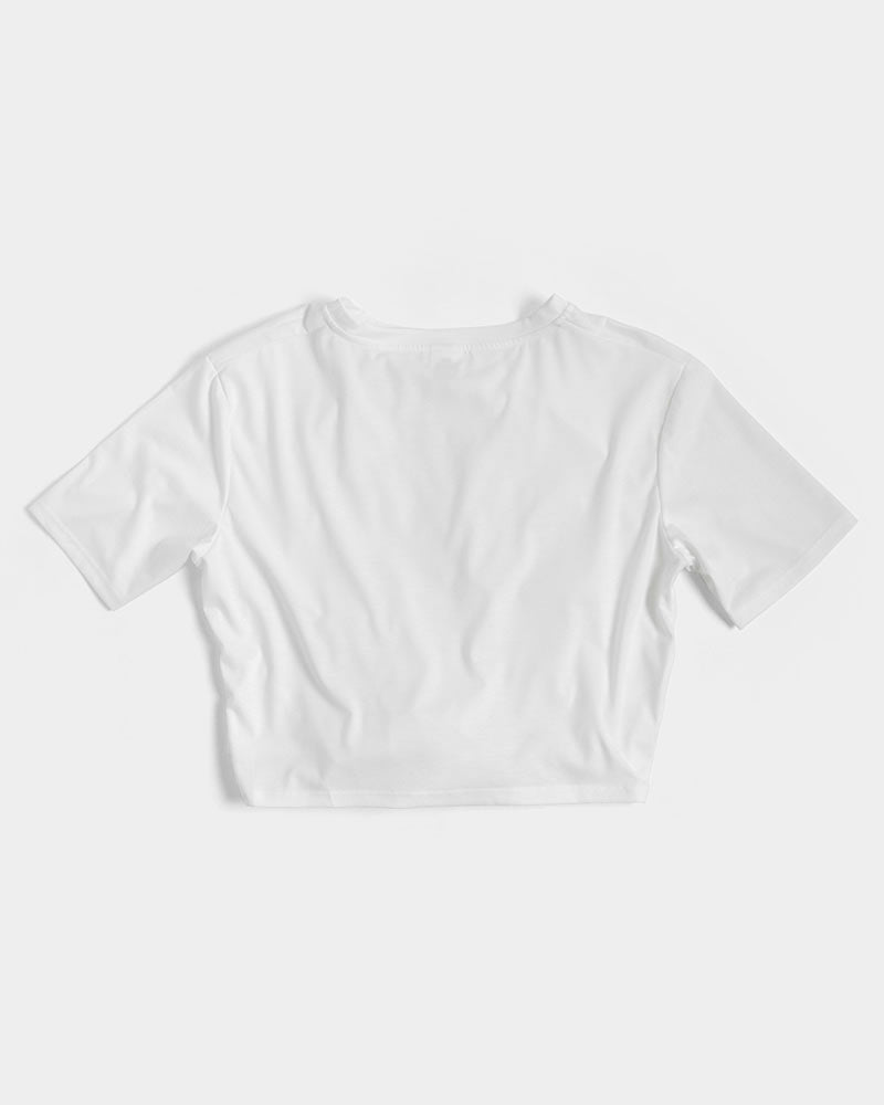 slhr clothing Women's Twist-Front Cropped Tee